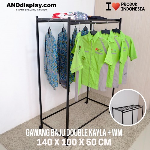 GAWANG BAJU DOUBLE KAYLA + WM